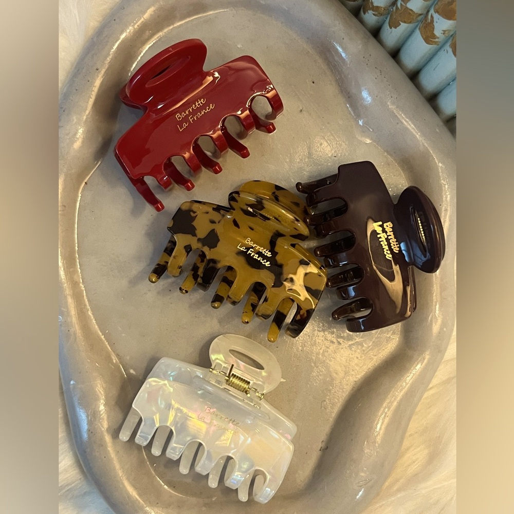 Barrette Le France Hair Claw Set